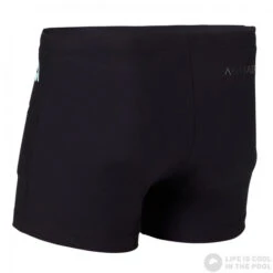 Aqua Sphere Essential Boxer Black/Light Blue 8 Aqua Sphere Essential Boxer Black/Light Blue -Swimming Equipment Store aqua sphere essential boxer black light blue original 2