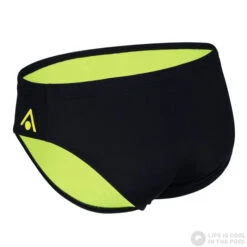 Aqua Sphere Essential Slip Black/Yellow -Swimming Equipment Store aqua sphere essential slip black yellow original 2