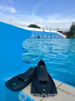 Aqua Sphere Microfin HP Blue/Black -Swimming Equipment Store aqua sphere microfin hp blue black original 6