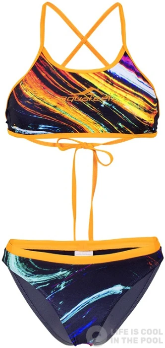 Aquafeel Colour Waves Mini-Crossback 2 Piece Multi 3 Aquafeel Colour Waves Mini-Crossback 2 Piece Multi