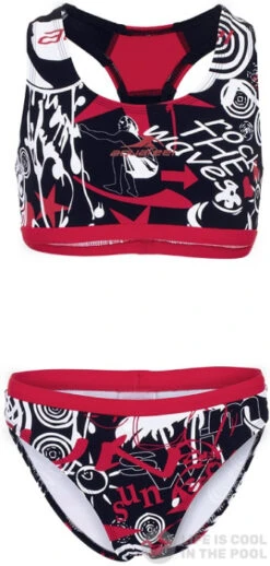 Aquafeel Graffiti Racerback Girls Multi