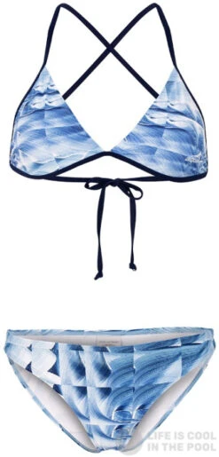 Aquafeel Ice Cubes Sun Bikini Blue/White