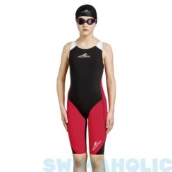 Aquafeel N2K Openback I-NOV Racing Girls Black/Red 8 Aquafeel N2K Openback I-NOV Racing Girls Black/Red -Swimming Equipment Store aquafeel n2k openback i nov racing girls black red original 2