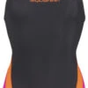 Aquafeel Racerback Dark Grey/Orange/Pink -Swimming Equipment Store aquafeel racerback dark grey orange pink original
