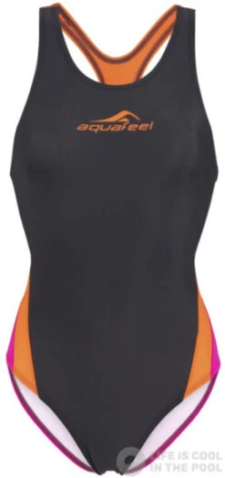 Aquafeel Racerback Dark Grey/Orange/Pink