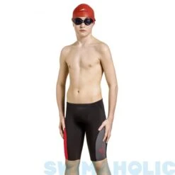 Aquafeel Speed Boost Jammer I-NOV Racing Boys Black/Red -Swimming Equipment Store aquafeel speed boost jammer i nov racing boys black red original 2