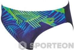 Arena B Spike Junior Brief Navy/Leaf