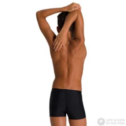 Arena Basics Short Junior Black/Turquoise -Swimming Equipment Store arena basics short junior black turquoise original 3