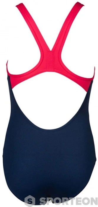 Arena Biglogo Swim Pro Back One Piece Junior Navy/Freak Rose 6 Arena Biglogo Swim Pro Back One Piece Junior Navy/Freak Rose - Image 4