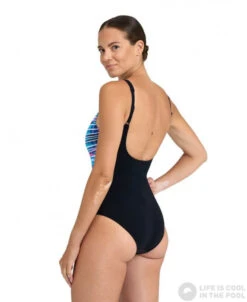 Arena Bodylift Swimsuit U Back Maria C-Cup Black/Multi -Swimming Equipment Store arena bodylift swimsuit u back maria c cup black multi original 2