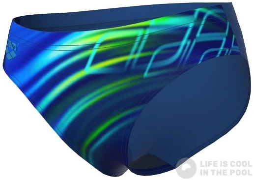 Arena Boys Shading Swim Brief Neon Blue 3 Arena Boys Shading Swim Brief Neon Blue