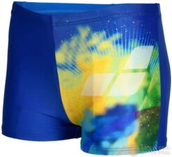 Arena Boys Swim Short Placement Royal/Multi