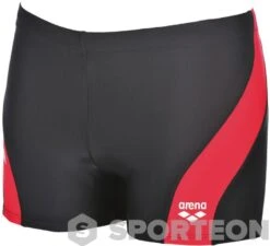 Arena Byor Short Black/Fluo Red/White