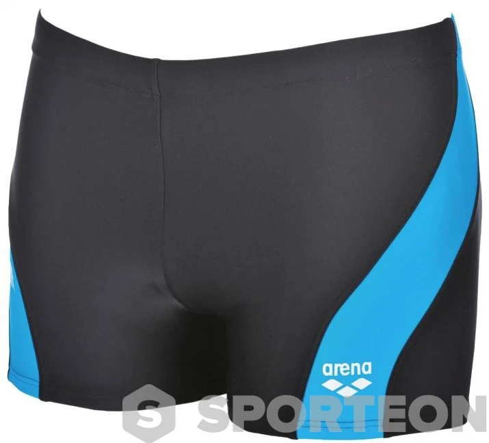 Arena Byor Short Deep Grey/Turquoise/White 3 Arena Byor Short Deep Grey/Turquoise/White