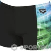 Arena Cyber Short Black/Sea Blue 1 Arena Cyber Short Black/Sea Blue -Swimming Equipment Store arena cyber short black sea blue original