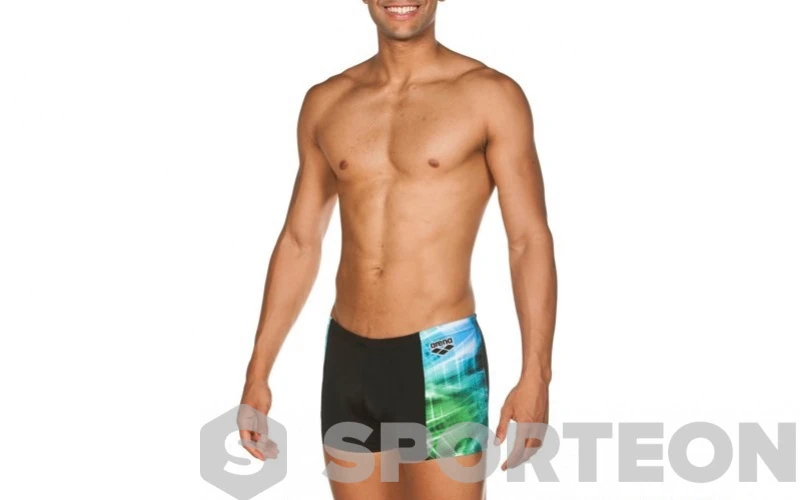 Arena Cyber Short Black/Sea Blue 7 Arena Cyber Short Black/Sea Blue - Image 5