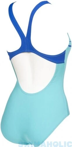 Arena Essentials Swim Pro Back One Piece Mint/Neon Blue -Swimming Equipment Store arena essentials swim pro back one piece mint neon blue original 2