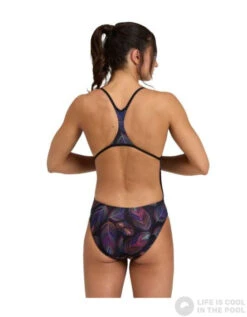 Arena Falling Leaves Swimsuit Booster Back Black/Multi 9 Arena Falling Leaves Swimsuit Booster Back Black/Multi -Swimming Equipment Store arena falling leaves swimsuit booster back black multi original 2
