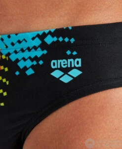 Arena Fireball Brief Junior Black/Multi 10 Arena Fireball Brief Junior Black/Multi -Swimming Equipment Store arena fireball brief junior black multi original 3