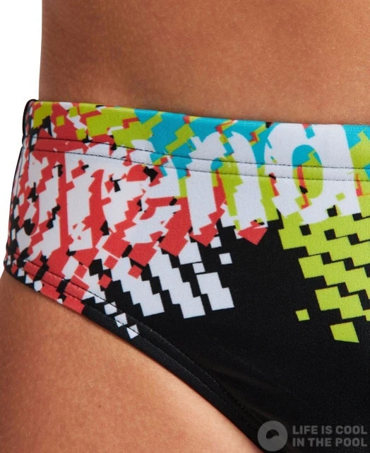 Arena Fireball Brief Junior Black/Multi 7 Arena Fireball Brief Junior Black/Multi - Image 5