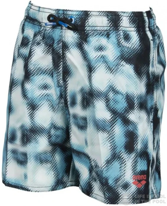 Arena Fundamentals Allover Boxer Junior Black/Multi 3 Arena Fundamentals Allover Boxer Junior Black/Multi