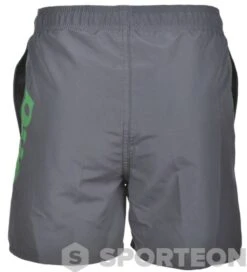 Arena Fundamentals Arena Logo Boxer Junior Grey/Green -Swimming Equipment Store arena fundamentals arena logo boxer junior grey green original 2
