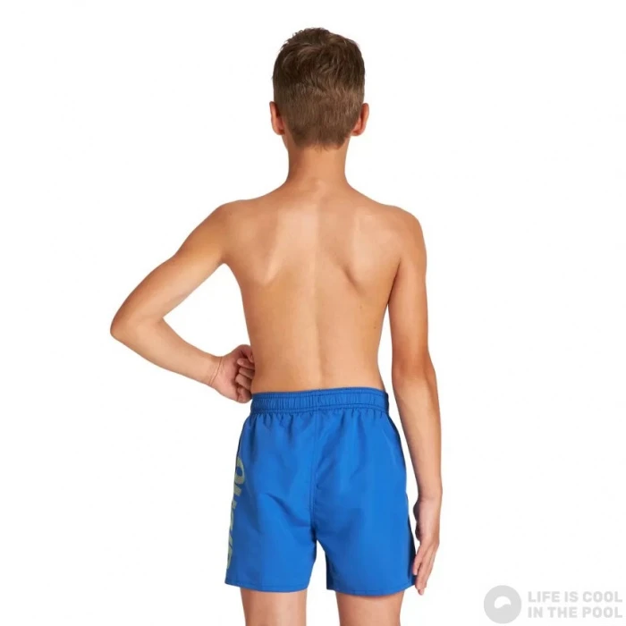 Arena Fundamentals Arena Logo Boxer Junior Royal/Soft Green/White 5 Arena Fundamentals Arena Logo Boxer Junior Royal/Soft Green/White - Image 3