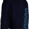 Arena Fundamentals Arena Logo Boxer Navy/Turquoise 2 Arena Fundamentals Arena Logo Boxer Navy/Turquoise -Swimming Equipment Store arena fundamentals arena logo boxer navy turquoise original