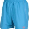 Arena Fundamentals Boxer Turquoise/Fluo Red -Swimming Equipment Store arena fundamentals boxer turquoise fluo red original