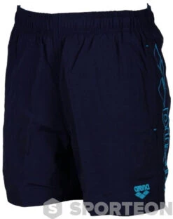 Arena Fundamentals Embroidery Boxer Junior Navy/Turquoise