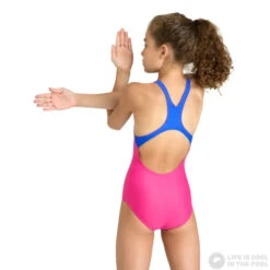 Arena Girls Shading Swimsuit Swim Pro Back Freak Rose/Neon Blue 9 Arena Girls Shading Swimsuit Swim Pro Back Freak Rose/Neon Blue -Swimming Equipment Store arena girls shading swimsuit swim pro back freak rose neon blue original 2