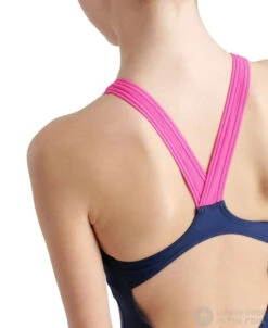 Arena Girls Swimsuit V Back Graphic Navy/Freak Rose 11 Arena Girls Swimsuit V Back Graphic Navy/Freak Rose -Swimming Equipment Store arena girls swimsuit v back graphic navy freak rose original 4