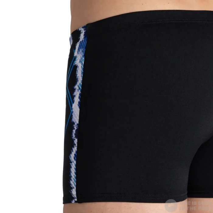 Arena Infinite Stripe Short Black/Neon Blue/Multi 7 Arena Infinite Stripe Short Black/Neon Blue/Multi - Image 5