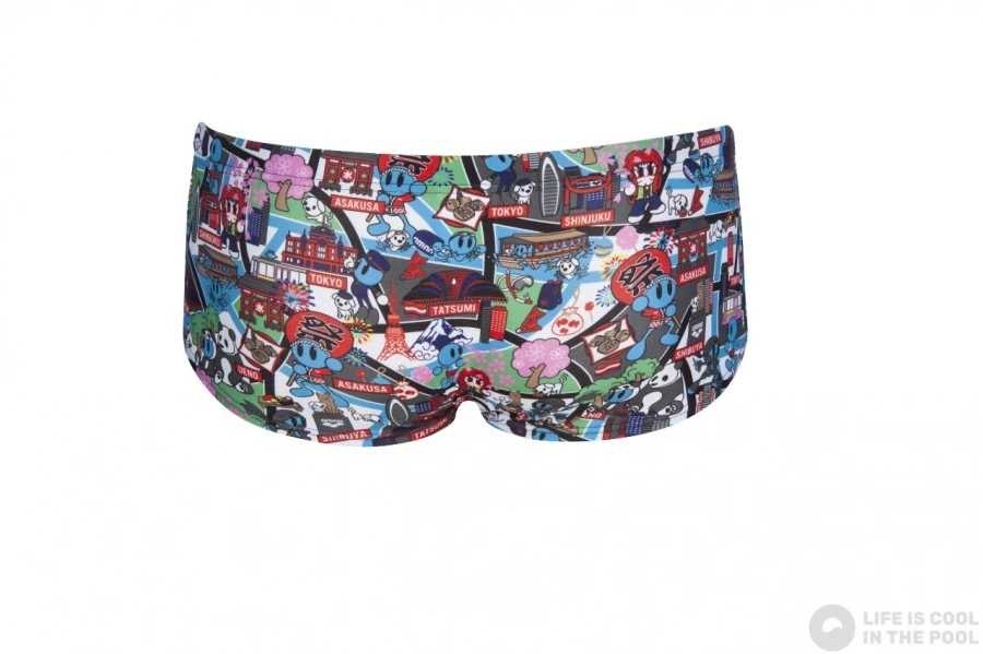 Arena Kun Map Low Waist Short 4 Arena Kun Map Low Waist Short - Image 2