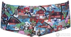 Arena Kun Map Low Waist Short