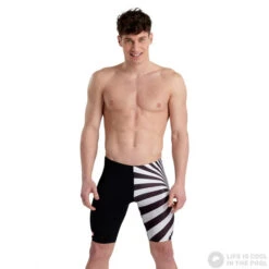 Arena Men Crazy Swim Jammer Placement Black/Multi 10 Arena Men Crazy Swim Jammer Placement Black/Multi -Swimming Equipment Store arena men crazy swim jammer placement black multi original 2