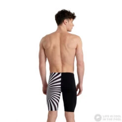 Arena Men Crazy Swim Jammer Placement Black/Multi 11 Arena Men Crazy Swim Jammer Placement Black/Multi -Swimming Equipment Store arena men crazy swim jammer placement black multi original 3