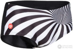 Arena Men Crazy Swim Low Waist Short Placement Black/Multi