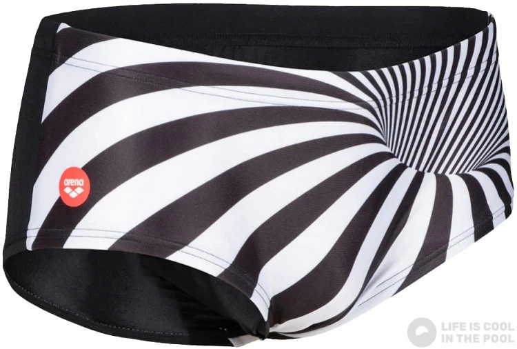 Arena Men Crazy Swim Low Waist Short Placement Black/Multi 3 Arena Men Crazy Swim Low Waist Short Placement Black/Multi