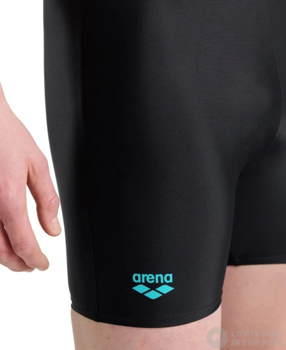 Arena Men Swim Mid Jammer Graphic Black 8 Arena Men Swim Mid Jammer Graphic Black - Image 6