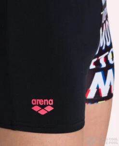 Arena Neon Glitch Short Junior Black/Multi 11 Arena Neon Glitch Short Junior Black/Multi -Swimming Equipment Store arena neon glitch short junior black multi original 4