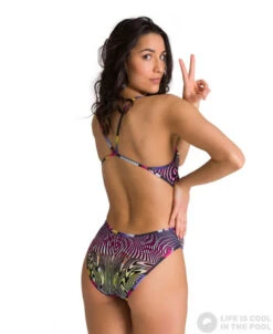 Arena Pop Reversible Challenge Back One Piece Black/Multi 16 Arena Pop Reversible Challenge Back One Piece Black/Multi -Swimming Equipment Store arena pop reversible challenge back one piece black multi original 6