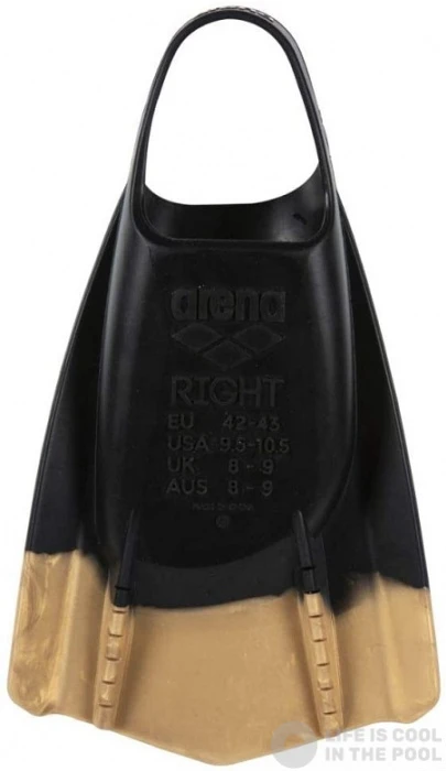 Arena Powerfin Pro Black/Gold 6 Arena Powerfin Pro Black/Gold - Image 4