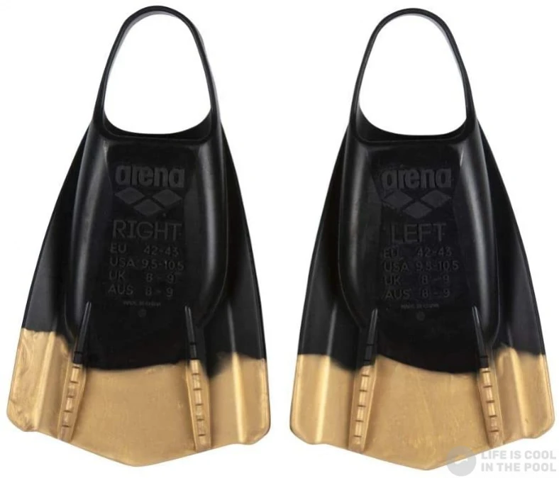 Arena Powerfin Pro Black/Gold 7 Arena Powerfin Pro Black/Gold - Image 5