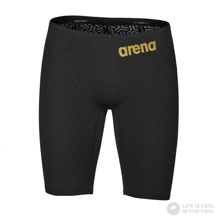 Arena Powerskin Carbon Glide Jammer Black/Gold 4 Arena Powerskin Carbon Glide Jammer Black/Gold - Image 2