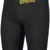 Arena Powerskin Carbon Glide Jammer Black/Gold -Swimming Equipment Store arena powerskin carbon glide jammer black gold original