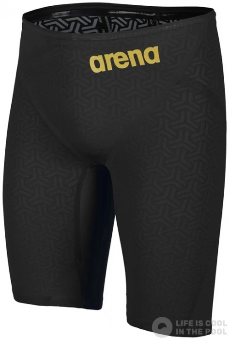 Arena Powerskin Carbon Glide Jammer Black/Gold 3 Arena Powerskin Carbon Glide Jammer Black/Gold