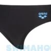 Arena Razzle Dazzle Brief Junior Black/Turquoise -Swimming Equipment Store arena razzle dazzle brief junior black turquoise original