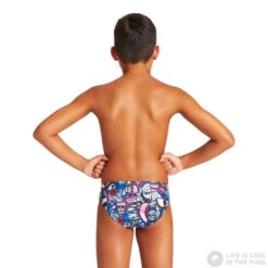 Arena Scary Brief Junior Black/Multi 9 Arena Scary Brief Junior Black/Multi -Swimming Equipment Store arena scary brief junior black multi original 2
