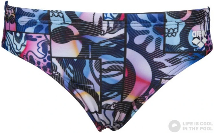 Arena Scary Brief Junior Black/Multi 3 Arena Scary Brief Junior Black/Multi